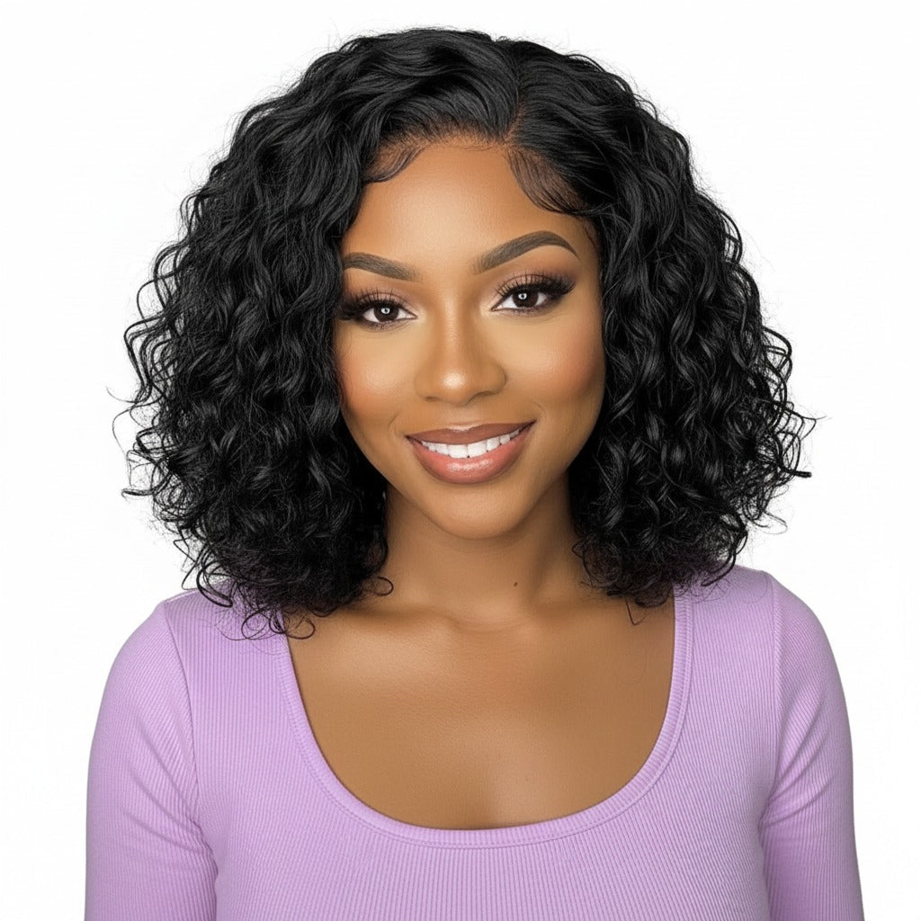 Brazilian Water Wave 100% Human Hair Bundle - 9A