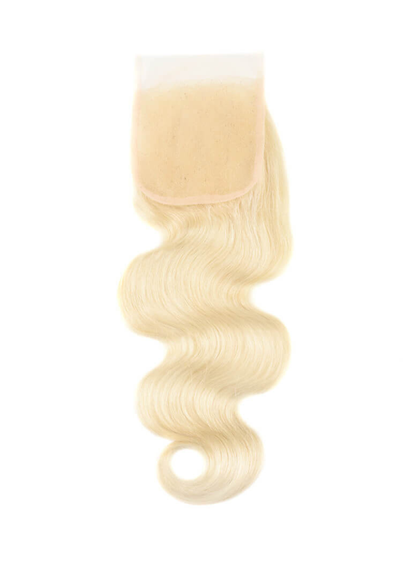 Malaysian Body Wave 4"x4" Lace Closure (Platimum Blonde)